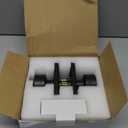 goldenwarm Black Passage Door Knobs, Zinc Alloy Matte Black Closet Door Knobs, 3 Pack