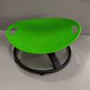 Rotating Swivel Stool with Safety Handle, Sensory Swivel Chair, 150kg Load Capacity to Promote Coordination and Balance (Green)