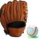 HYES Light up Baseball with LED Rechargeable, 9 Lighting Modes Glow in The Dark Baseball Gifts for Boys 8-12, Official Size Leather Weighted Balls for Day Night Indoor Outdoor Sport Game