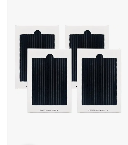 Haprait Replacement for Frigidaire PAULTRA Pure Air Ultra & Electrolux EAFCBF, 242047801, 242047804 Refrigerator Air Filter, 6.5" x 4.75", Pack of 4