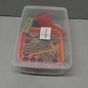 PONNOR Coin Sorter Trays & Coin Counter Tubes, 4 Color Coded Coin Separator Trays and Coin Sorters Tubes Bundle with 100 PCS Coin Wrappers Assorted