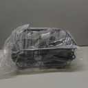 CXWXC Rear Bike Basket - Bicycle Rear Basket with Cargo Net and Waterproof Cover - Rear Mount Aluminium Bike Basket Large Capacity