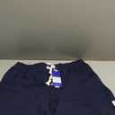 maamgic Mens Sweat Shorts 7" Above Knee Workout Gym Shorts Lounge Shorts with Zipper Pockets (Medium, Dark Blue)