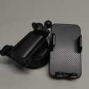 Qifutan Dash Mounted Holders Phone Holders for Your Car Phone Mount for Car Windshield Dashboard Air Vent Universal Desk Mounts Hands Free Automobile Cell Phone Holder Fit for iPhone Smartphone