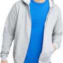 Hanes Men's EcoSmart Fleece Full-Zip Hoodie Sweatshirt (Medium)