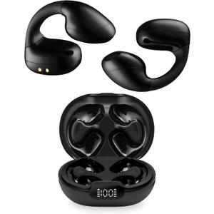 iLive Electronics Clear Truly Wireless Open Ear Clip Earbuds, IAEBTO25B
