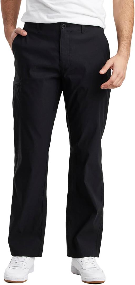 Unionbay Men's Rainier Lightweight Comfort Travel Tech Chino Pants Size: 40W x 32L