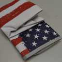 Garnetics Outdoor TV Cover 24 Inch Waterproof, Weatherproof TV Enclosures with Smart Shield Screen Protectors, Ideal for Outdoor Use, Moving, and Storage - US Flag