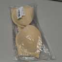 Strapless Push Up Bra with Clear Straps for Women, Thick Padded Underwire Convertible Bras Add One Cup (34B, Nude)