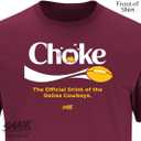 Smack Apparel Choke (Anti-Dallas) T-Shirt for Washington Football Fans (SM-5XL)