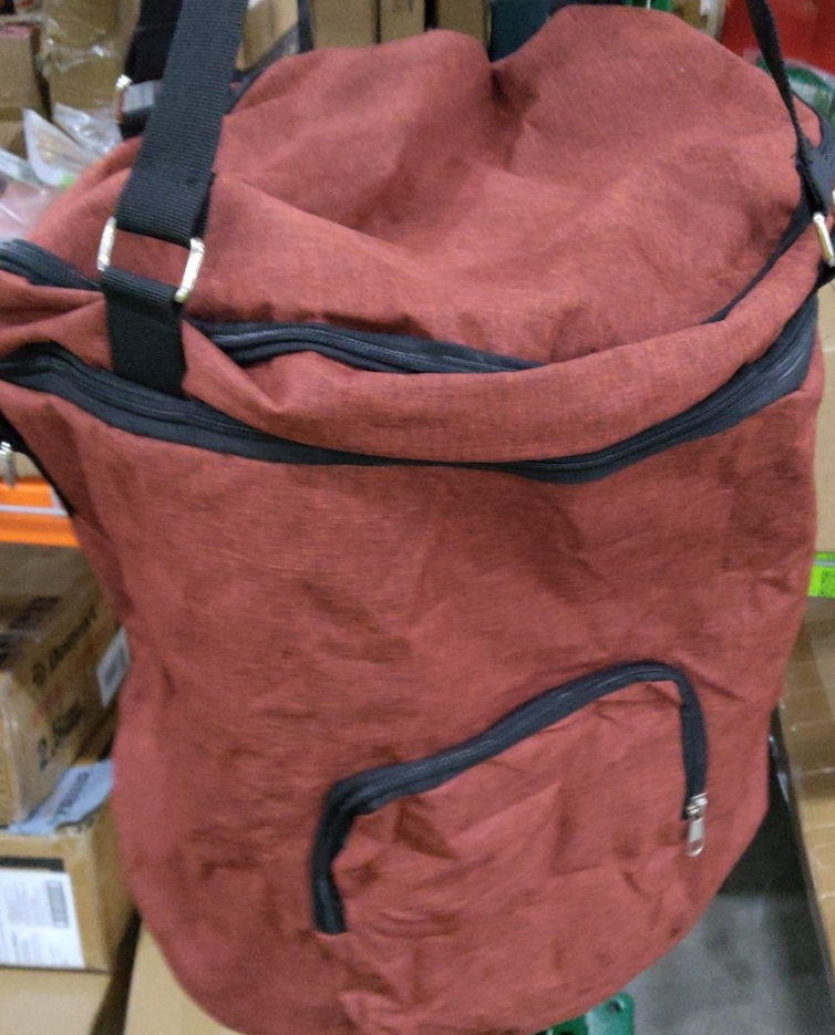 Camping Tableware Carrying Bag, Red Color