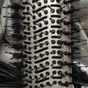 5 in 1 Ionic Hot Air Styler, 1400W Powerful Hair Dryer Brush, Auto-Wrap Curlers, Paddle Brush for Fast Drying, Volumizing with Travel & Storage Bag Compatible with Dyson Airwrap (Champagne Pink/Gold)