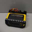 26 AMP Car Battery Charger, 6V/12V/24V Lead-Acid, Lithium, LiFePo4 Smart Battery Charger, Large Screen Trickle Charger, Fully Automatic Chargers and Maintainer for Car, Motorcycle, Lawn Mower (Yellow)