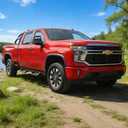 2020-2026 Smoke in-Channel Rain Guards Window Visors Compatible with Chevy Silverado/GMC Sierra 2500HD 3500HD Crew Cab, Window Deflectors Vent Deflector Sun Shade Pickup Truck Accessories