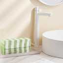 Green Gingham Napkins Disposable Rectangle: 100PCS Checkered Paper 15.7x11.8 Inch for Dinner Party