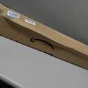 Ivilon Drapery Window Curtain Rod - End Cap Style Design 1 Inch Pole. 48 to 86 Inch Color Black