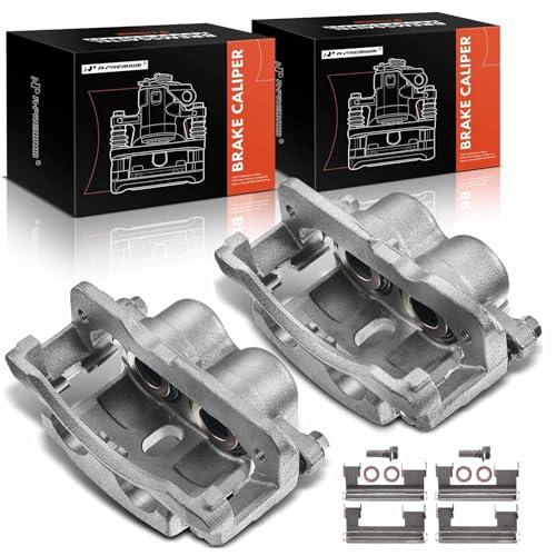 A-Premium Brake Caliper Assembly Replacement for GMC Savana 1500 2500, Sierra 1500 2500 & Chevrolet Silverado 1500 2500 3500 & Cadillac 2000-2013, with 4 Wheel Disc 2-PC