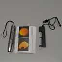 Egg Candler, Egg Incubator Light2025 Upgraded Charger Egg Candler Candling Checker Light for Chicken Quail Dark Canary Pigeon All Eggs Battery Powered(Include Egg Candling Guide)