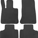 Car Floor Mats for Mercedes-Benz GLC 2023-2026 X254 GLC300(e) GLC350 GLC43 AMG, GLC Couple 2024-2026 Custom Fit Full Black Rubber Auto Floor Liners All Weather Protection Heavy Duty
