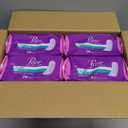 Poise Incontinence Pads & Postpartum Incontinence Pads, 3 Drop Light Absorbency, Long Length, 96 Count (4 Packs of 24), Packaging May Vary