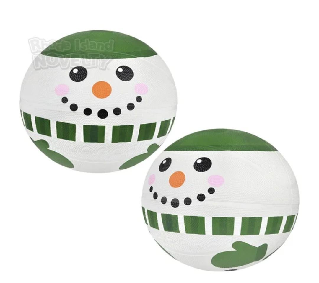Snowman Regulation Basketball 9.5",Pack Of 2