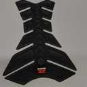 3D Black Rubber Side Tank Pad Protector for GSXR 750/600/1000 Hayabusa GIXXER