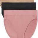 Warner's womens Allover Breathable Hi-cut Panty (Large)
