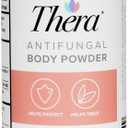 Thera Antifungal Body Powder, 2% Strength - Relief for Athlete's Foot, Jock Itch, Ringworm - 3 oz (3 Ounce (Pack of 1))