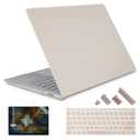 mCover Hard Case Only Compatible for 13.5" Microsoft Surface Laptop (5/4 / 3/2 / 1) with Alcantara Keyboard  Color: Grey