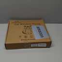 Homegroove 2 Pack Cat Window Perch, 24 x 12 Inch Foldable Cat Hammock for Window with Sturdy Metal Frame, Cordless Window Bed for Resting Seat for Indoor Cats (Grey-with Star Pattern, 24 x 12 Inch)