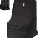 V VOLKGO Extra Padded Car Seat Travel Bag for Airplane, Heavy Duty Car Seat Bags for Air Travel Large Durable Carseat Carrier Bag, Airport Gate Check Bag with Padded Shoulder Strap