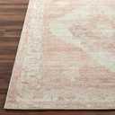 Livabliss x Becki Owens Luca Vintage Area Rug, 3'11" x 5'7", Dusty Pink, (4' x 6')