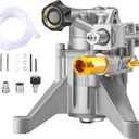 Tool Daily 7/8" Shaft Vertical Pressure Washer Pump, Replacement Power Washer Pumps for Cold Water Gas Pressure Washer, 2400-2800 PSI, 2.3 GPM, Compatible with GCV160, 308653078, RY802900, HU80709A