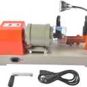 Hardware cutting machine, 110V Cutter Cutting Machine for Cutting Metal Parts, 4-Sided Slotting, Dust Guard & Dual-Power Modes