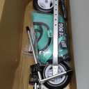 Nasjac Dog Wheelchair for Back Legs - Lightweight Portable Wheelchair with Reflective Stripes, Adjustable Pet Wheelchair Cart for Senior, Arthritis, Paralyzed, Injured, or Disabled Dogs (Medium, Green)