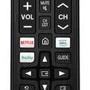 Universal Remote Control for Samsung Smart TV, Control Replacement fit for 4K UHD QLED HDTV LED TVs, with Hulu Netflix PrimeVideo Buttons (BN59-1315A)