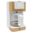 West Bend Timeless 12 Cup Hot & Iced Coffee Maker, White & Gold