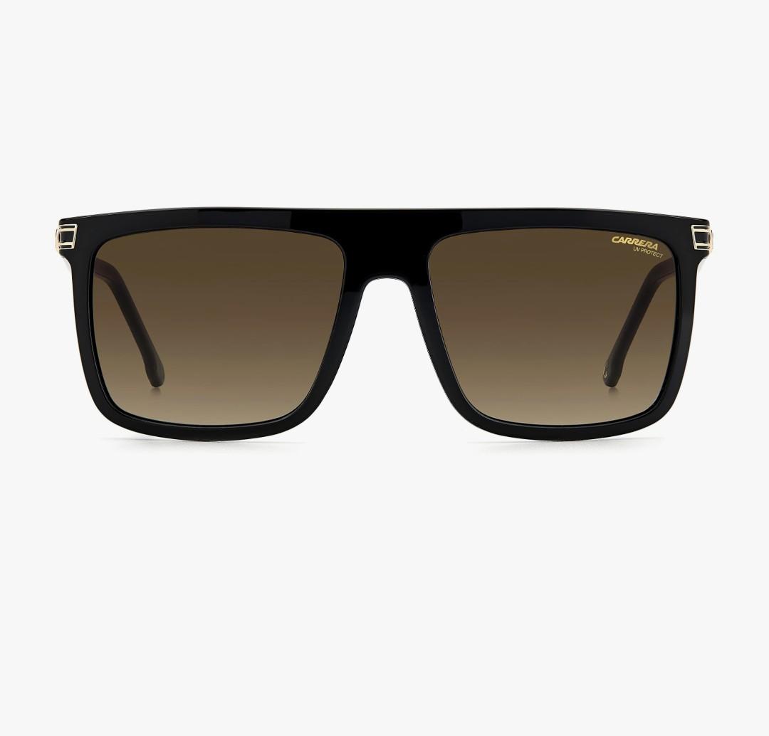 Carrera 1048/S BLACK/GREY BROWN SHADED 58/17/140 unisex Sunglasses
