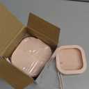 Kathfly 4 Pcs Pink Hair Tie Organizer Portable Hair Accessory Storage Containers Stackable Tie Bobby Pin Holder Home Cotton Swab Dispenser Accessories Jewelry Organizer Box