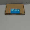 E-Cloth Glass & Polishing Cloth - Microfiber Cleaning Towel Cloth for Windows, Cars, Mirrors, Eyeglasses, & More, Streak Free Clean, Reusable & Machine Washable - Alaskan Blue (4 Pack)