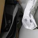 CAR PASS Line Rider Sporty Front Seat Covers,Gray Car Seat Covers Two Front Seats Only, Airbag Compatible,Universal Fit Sedans,Cars,Vans,SUV,Truck(Black and Gray)