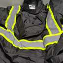 SRsafety High Visibility Safety Jacket,Reflective Waterproof Jacket with Black bottom,Construction Work Jacket for Men/Women (Medium)