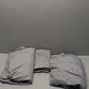 Bedsure California King Comforter Set, Light Grey Soft Prewashed Bedding for All Seasons, 3 Pieces GentleSoft Bed Set, 1 Lightweight Comforter (104"x96") and 2 Pillowcases (20"x36")