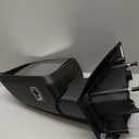 MITZONE F150 Drive Side Mirror Compatible with 2015-2020 Ford F-150 with Blind Spot Glass Power, 3-Pin Without Turn Signal Light, Non-Heated, Textured Black, Left Side