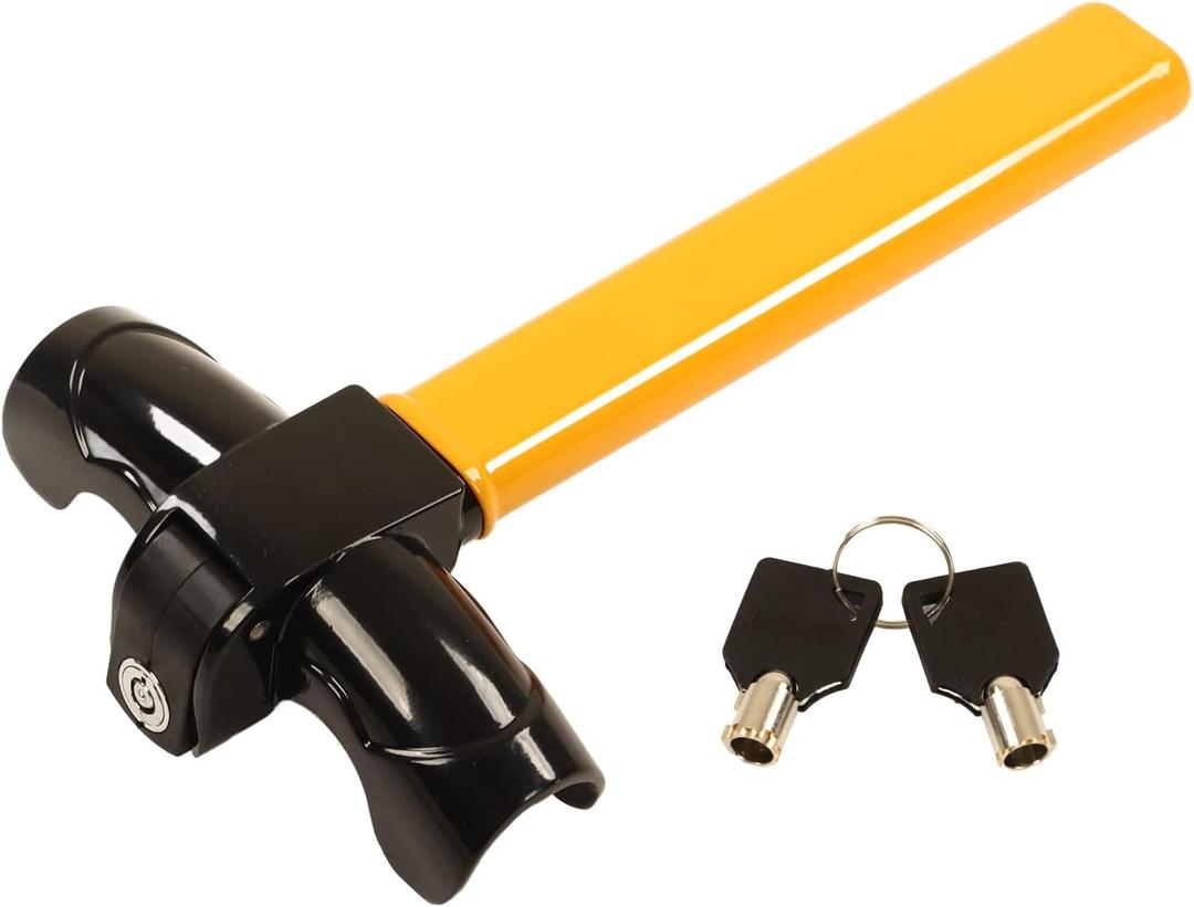 Car Steering Wheel Lock Theft Proof Weather Resistant Security Universal For Vehicle