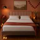 Memory Foam Mattress, Gel-Infused with High-Density Base, Medium Firm, CertiPUR-US, Washable Cover, 10-inches,Queen