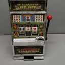 Jumbo 15" Slot Machine Coin Bank | Casino Toy Slots Piggy Bank | Flashing Lights and Jackpot Sounds
