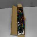 Christmas Outside Decorations Solar Garden Lights Outdoor,2PACK 40LED Multicolor C6 Strawberry Path Decor with Xmas Party Gifts Decor,Solar Christmas Candy Lights for Home Holiday Decor