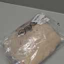 PGANDS Women's 3/4 Sleeve V Neck T Shirts Ruffle Sleeve Summer Casual Tops, Size: L