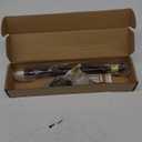 Closet Rods For Hanging Clothes, 17-28 Inch Adjustable Closet Rod, Stainless Steel Heavy Duty Closet Hanging Rod-Black